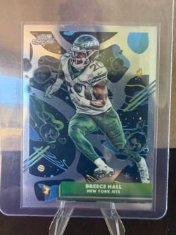2025 Topps Chrome Cosmic Breece Hall New York Jets Card #76