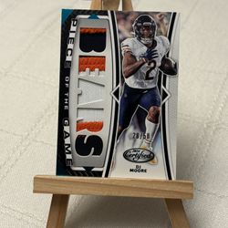 DJ Moore Panini Certified PATCH Card BEARS