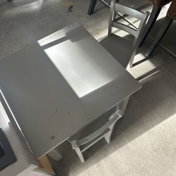 Kids Table With Two Chairs- Free 