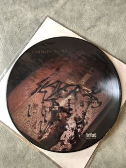 SLAYER God Hates Us All vinyl picture disc LP