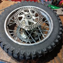 Mx500 MX650 razor rear wheel. $65 with core or $85 (bring me your old wheel). Hang on to your axle for this one. 23 Mile and car in Macomb Township