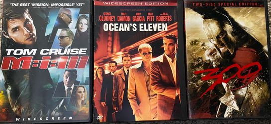 DVD Bundle , 3 DVDs