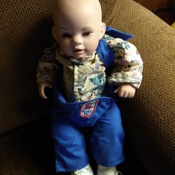 Ceramic Hand Made Doll 