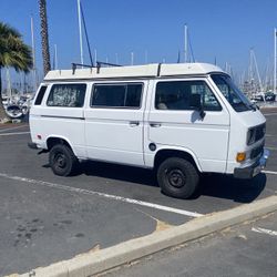 1984 Vw Vanagon Full Camper Pop Top