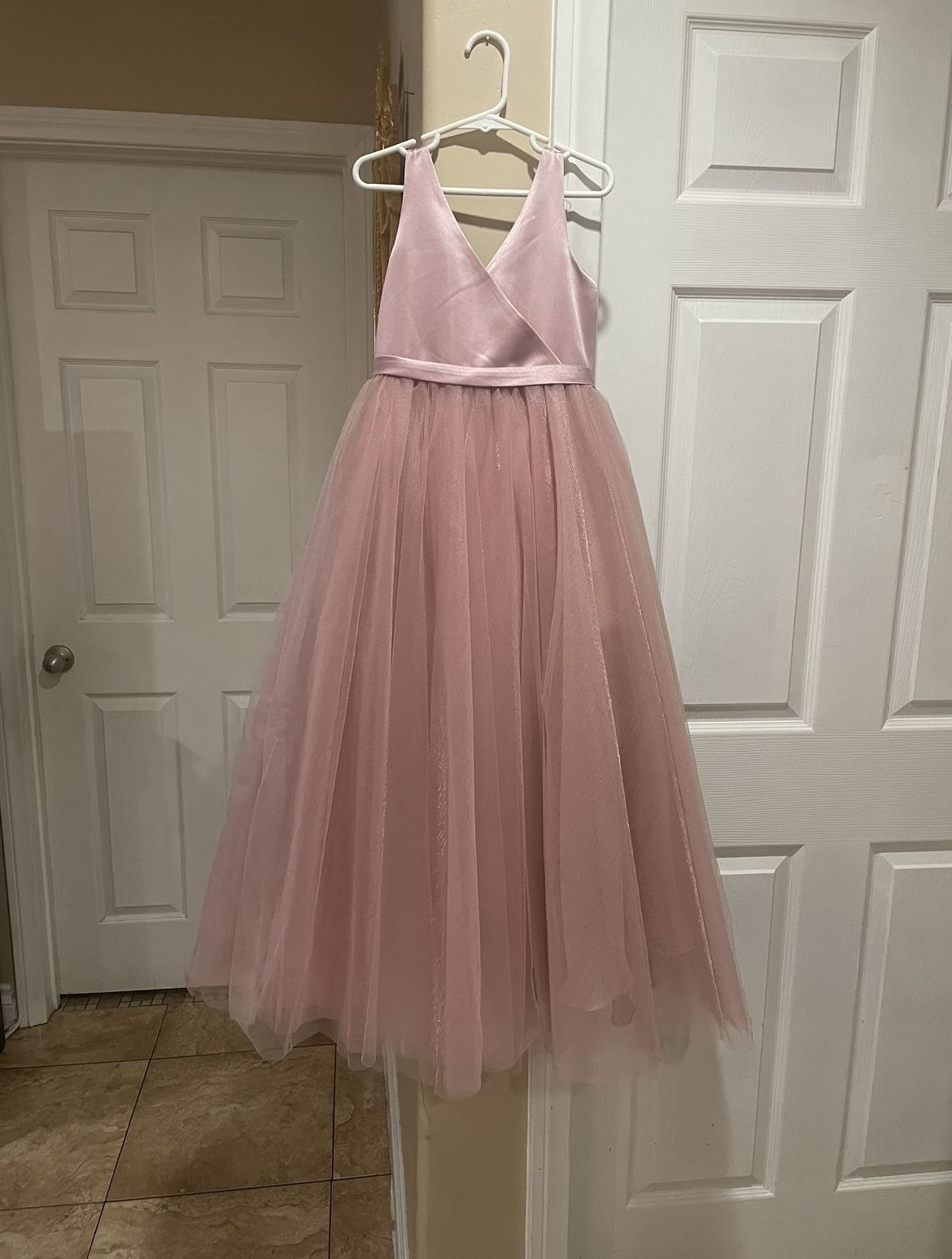 Pink Blush Elegant Toddler Dress