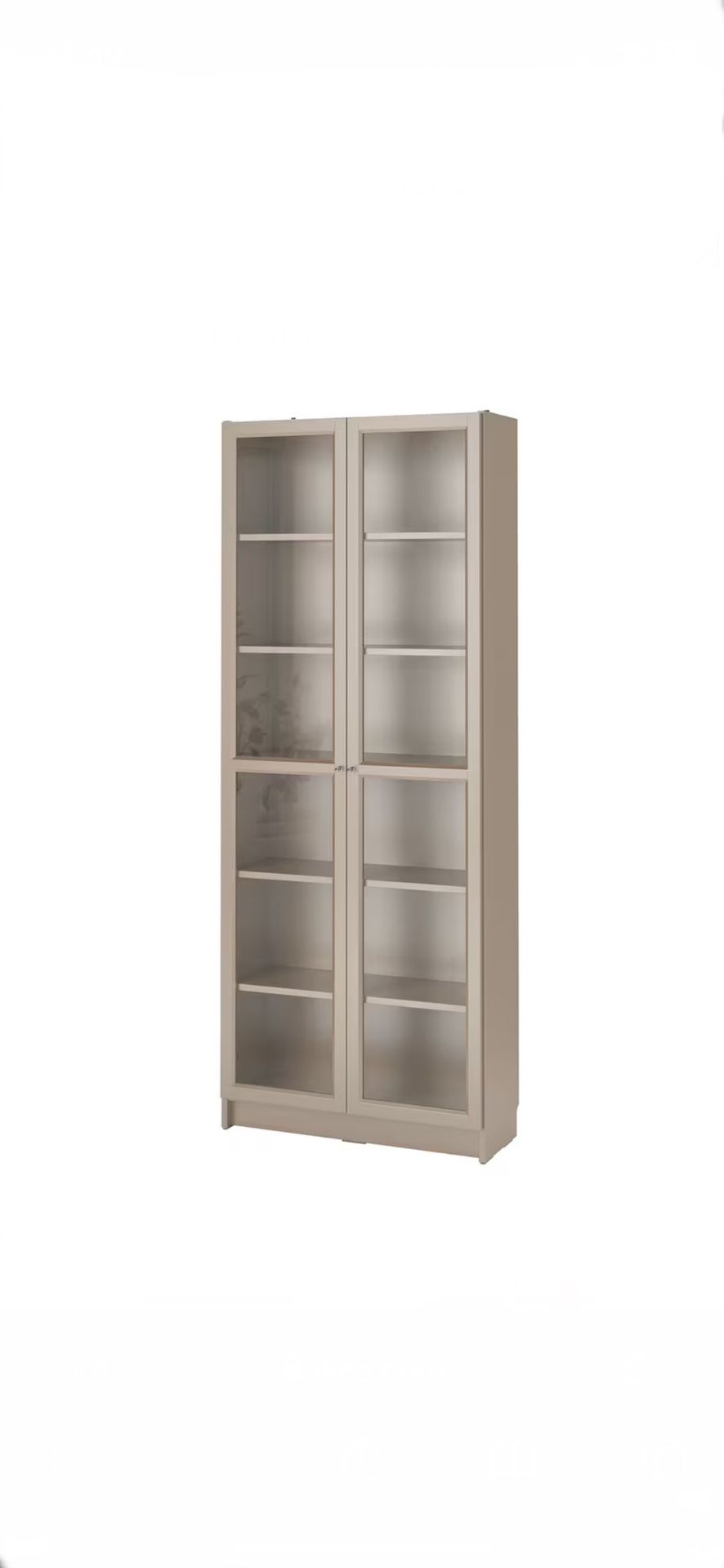 IKEA Glass Door Bookshelf