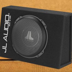 JL Audio Custom 12" 12TW3 Dual Voice Coil TW3 Shallow Subwoofer Sealed Box 800 Watts CS112TG-TW3 🚨 Payment Options Available 🚨 No Credit Needed 🚨 
