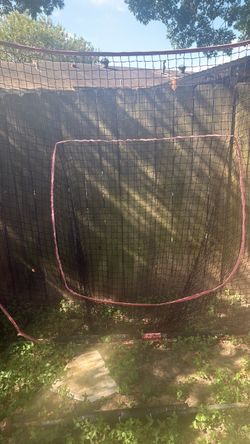 Baseball or softball back stop net