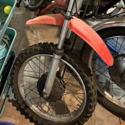 Vintage 1981 XR80 Honda Dirtbike