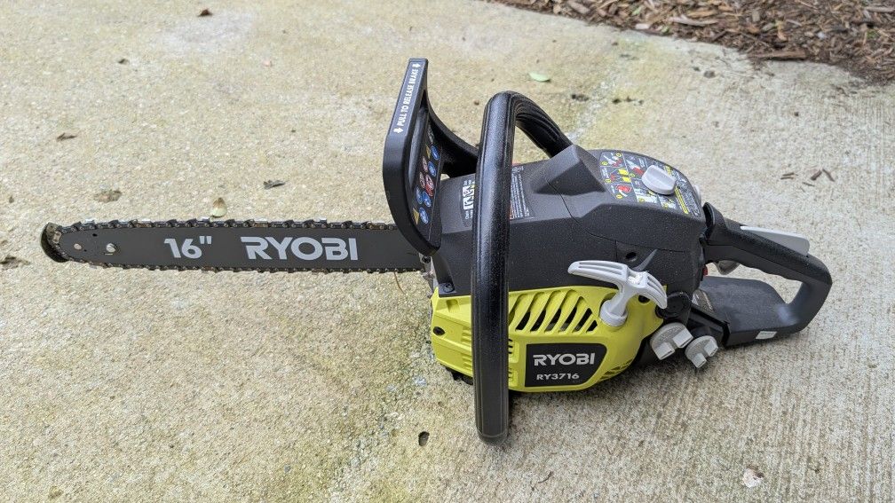 16in chainsaw, Ryobi