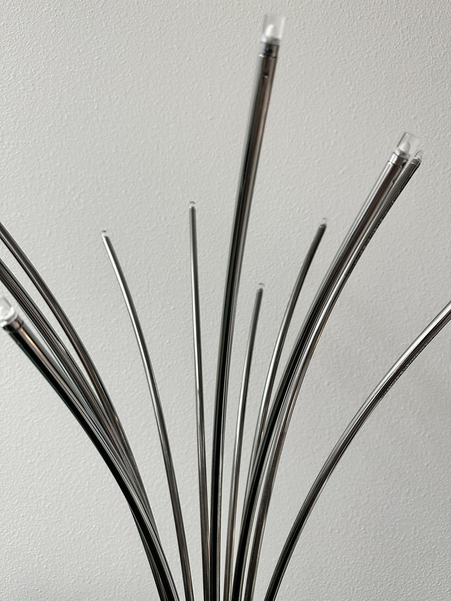 IKEA HOVNÄS Floor Lamp Chrome-plated - Like New for Sale in 