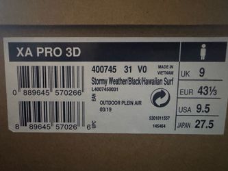 Salomon new 9.5