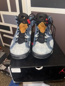 Air Jordan 6 Washed Denim Size 10