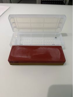 Japanese Double-Sided Whetstone 1000/3000 Grit – Like New