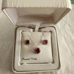 925 Sterling Silver Jewelry Set