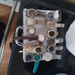 A Variety Of Old Watches