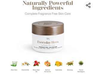 Infinite Aloe Everyday Hero lotion One 8oz + One .5oz