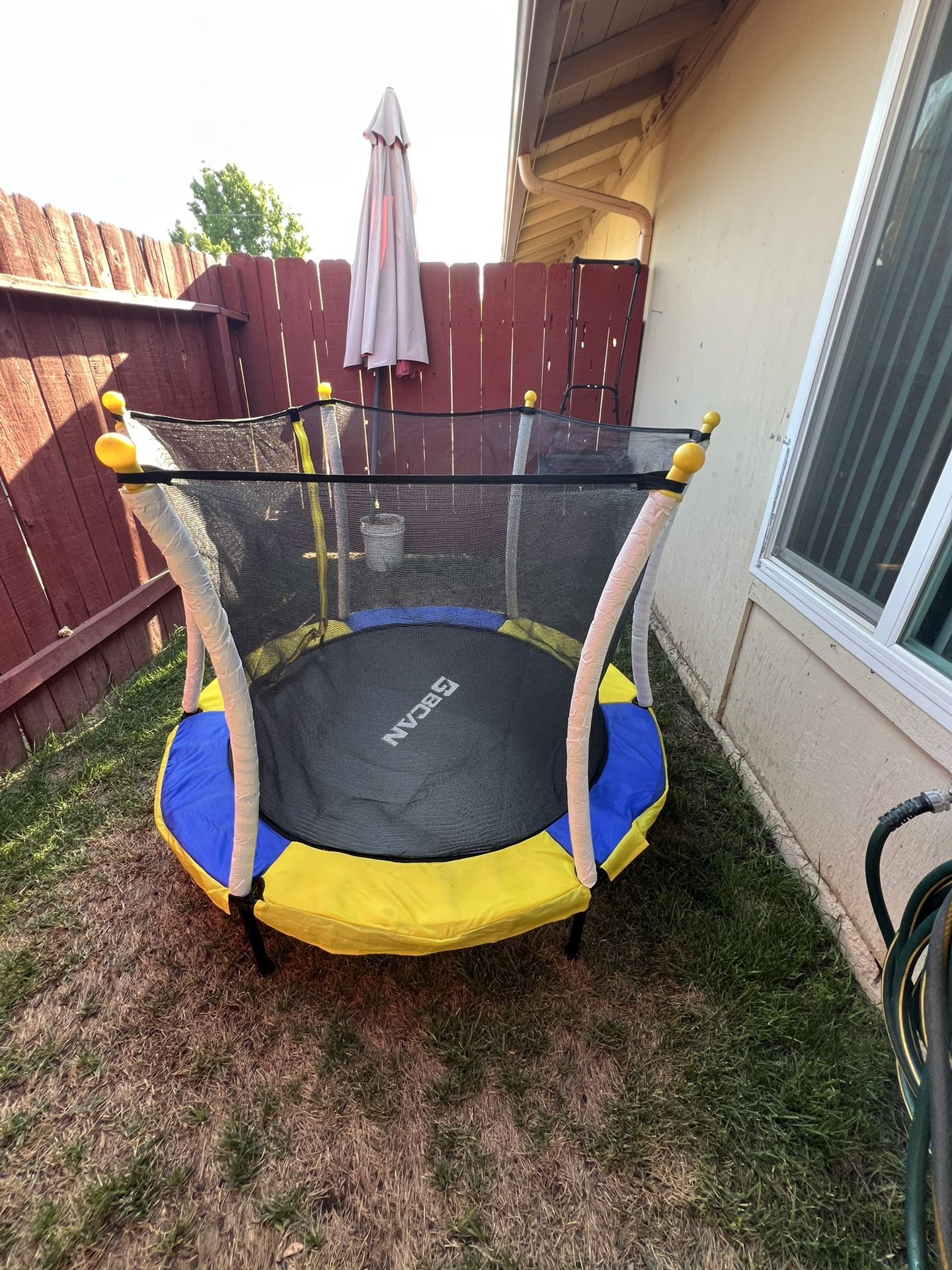Indoor And Outdoor Trampoline 2 To 5 Yr Old