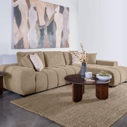 Brand New Aesthetic Sectional Sofa / Sofa Seccional aesthetic Nuevo a Estrenar … Fast 🚚