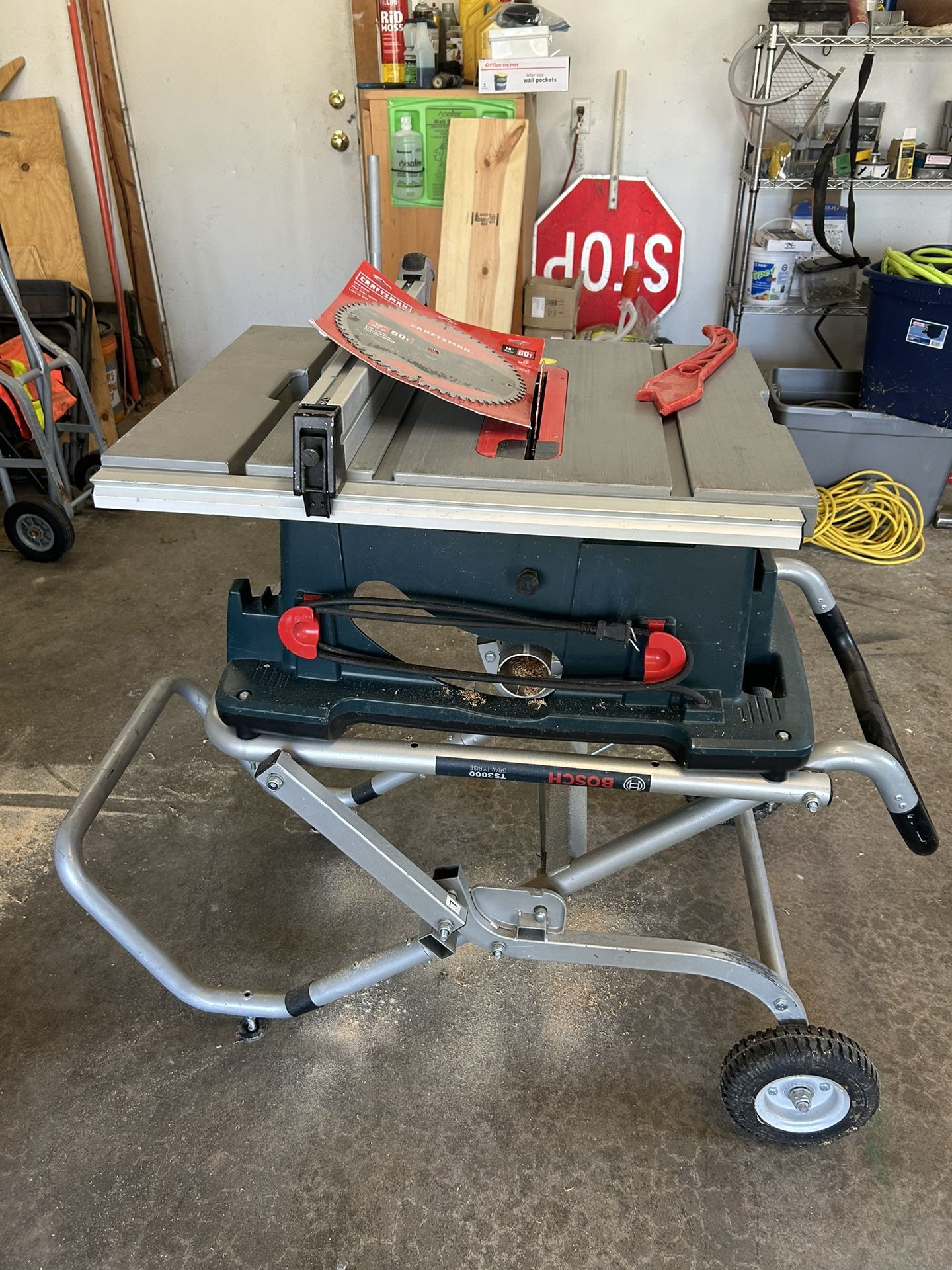 Bosch 4100 10 Inch Table Saw With Stand