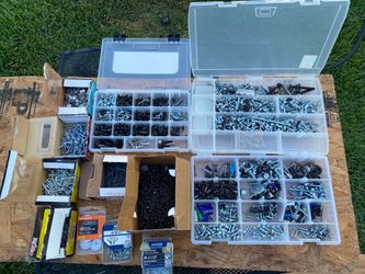 Miscellaneous nuts, screws, nails