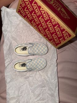 Boys Vans Classic Slip-On Checkerboard Sneakers