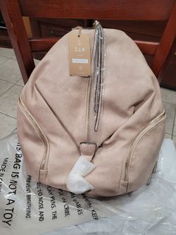 Žan Leather Collection Backpacks Blush Brand New