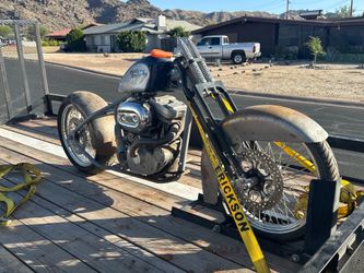 Harley-Davidson Custom hardtail sporty build