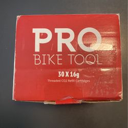 Pro Bike Tools CO2 Cartridges, 30 X 16g