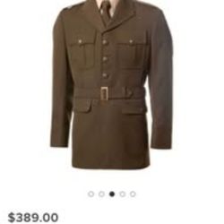 Men's AGSU Classic Cut U.S. Army Service Coat