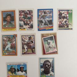 Ricky Henderson baseball ⚾️ card LOT