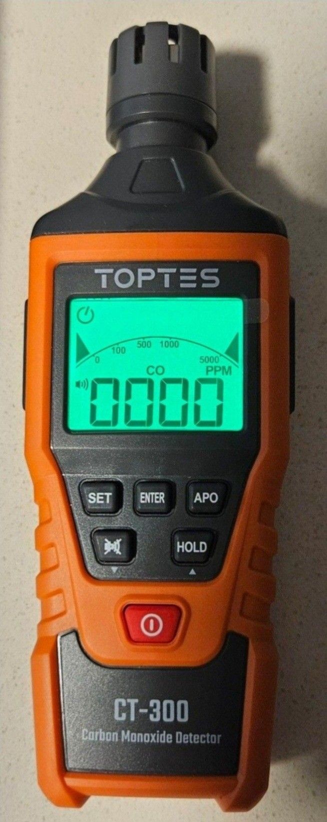 CT-300 PORTABLE CARBON MONOXIDE DETECTOR 