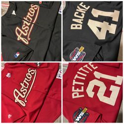 Astros Jerseys XL