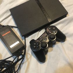 PS2 Slim + Controller 