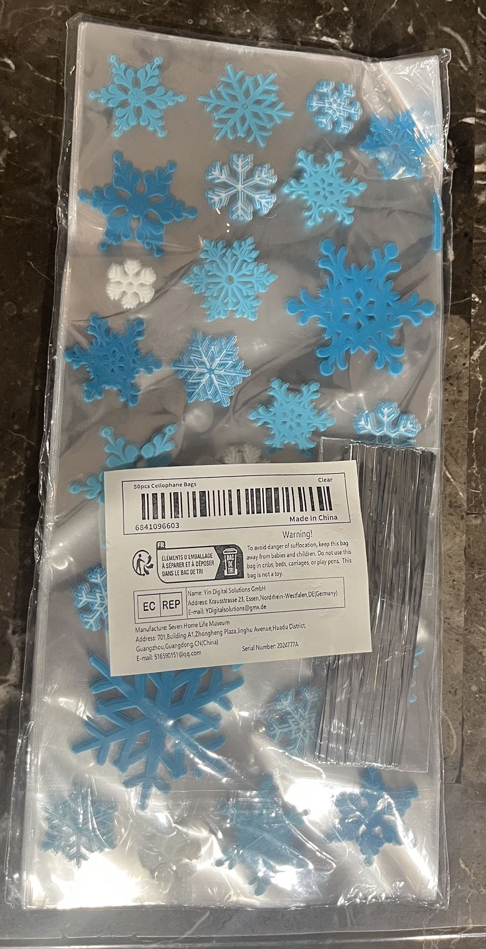 50 Pc Cellophane Bags