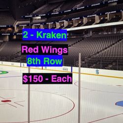 Kraken Red Wings Tickets 