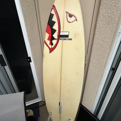6’4” Maurice G Move Or Die Surfboard 