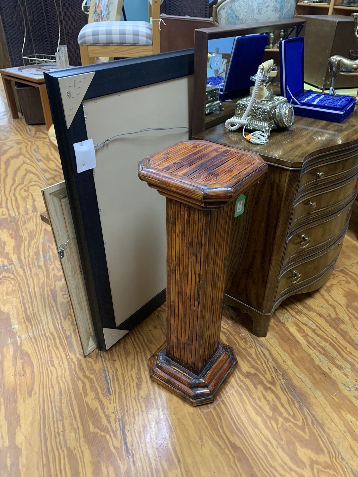 Bamboo Style Plant Stand