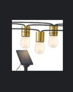 Solar string lights outdoor
