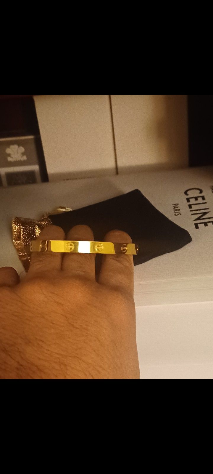 Cartier Love Gold Bracelet For Men Set