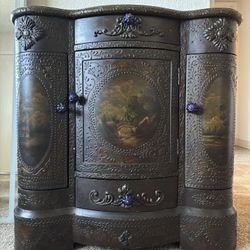 Antique Powell Bombe Chest 