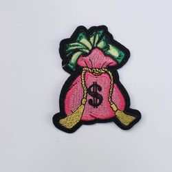 Money IRON ON PATCH 