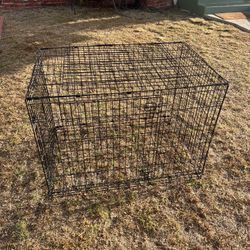 Large Dog Cage 42” L 28” W 30.5” H
