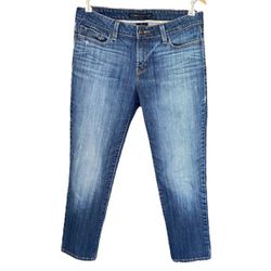 Women’s Levi's 545 Denim Ankle Skinny Mid Rise Stretch Blue Denim Jeans- Size 10