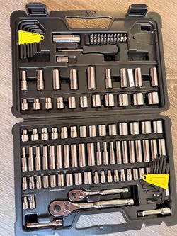 $50 Stanley Juego de herramientas de Mecanica 123 piezas Nuevo New