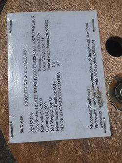 PV wire