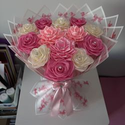 Eternal Bouquet With Dahlias 