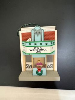 1991 Hallmark Keepsake Ornament It's a Wonderful Life Magic Blinking Lights
