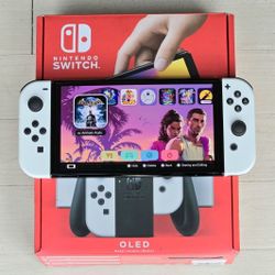 Nintendo Switch OLED With Over 200 Games
