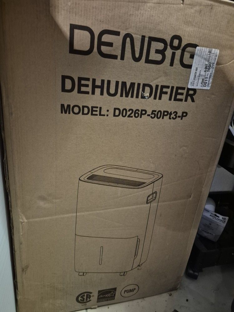 Denbig Dehumidifier 50 Pint